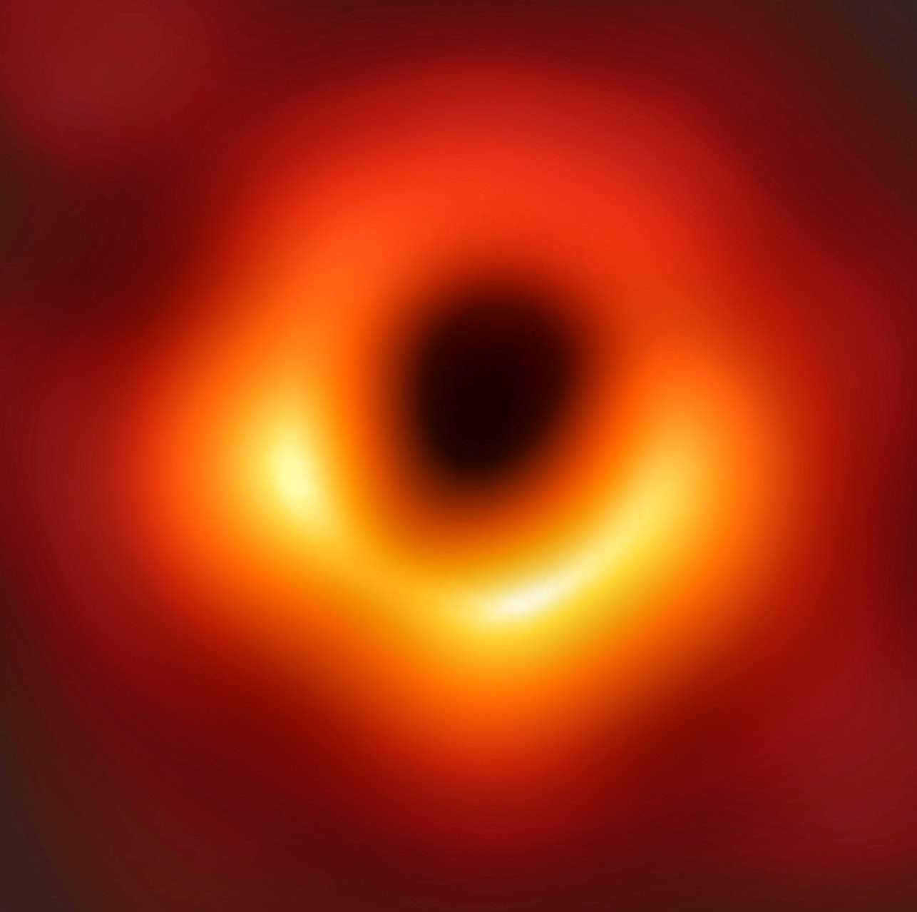 Event Horizon Telescope (EHT) of the supermassive blackhole in the center of M87